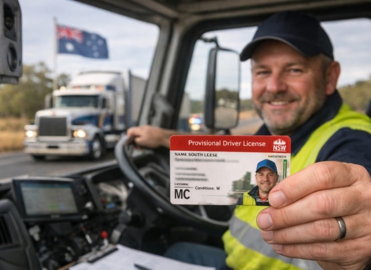 Can a Truck Driver Get a Work Licence in NSW