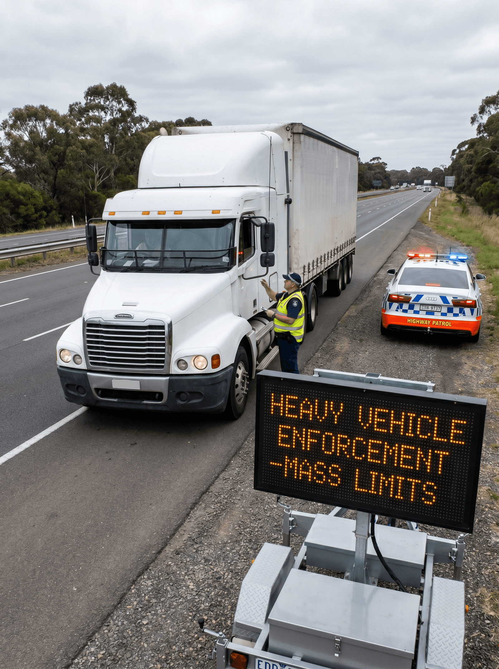 Heavy Vehicle Mass Offence