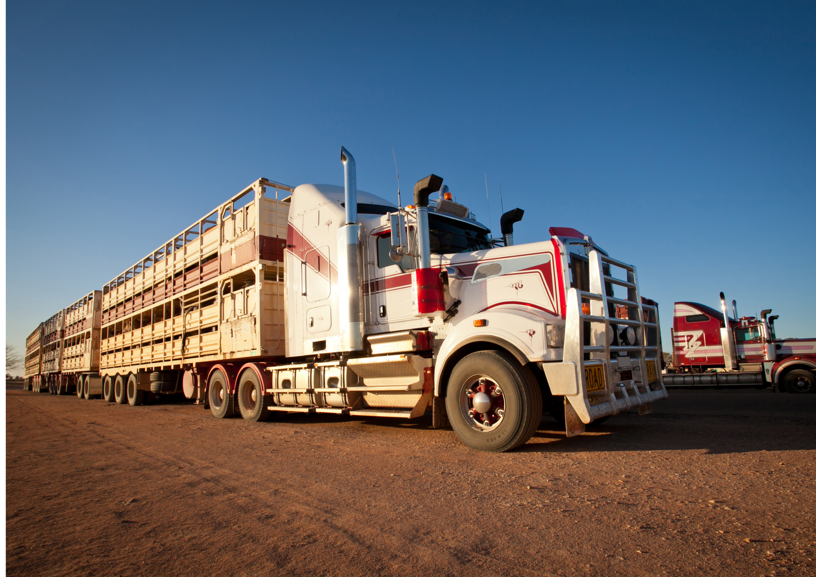 Heavy vehicle truck on an Australian road
