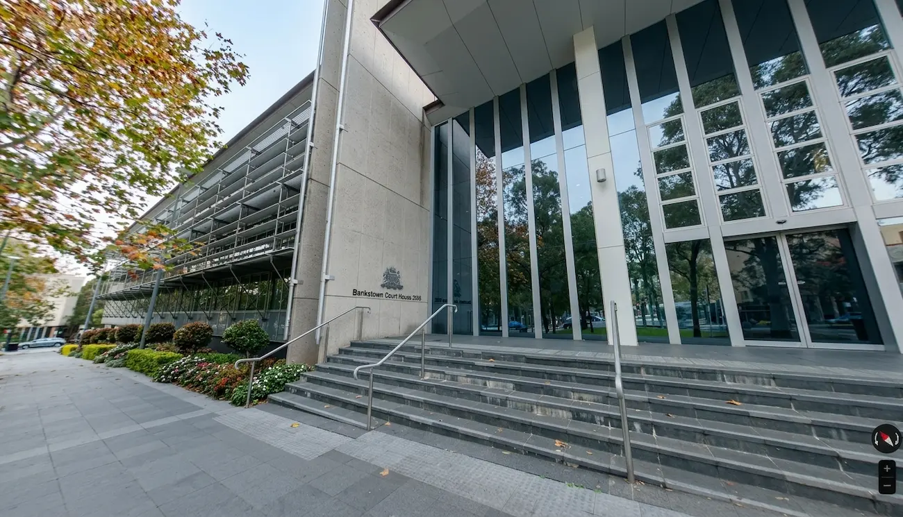 Bankstown Local Court on the corner of Chapel Road and The Mall, Bankstown