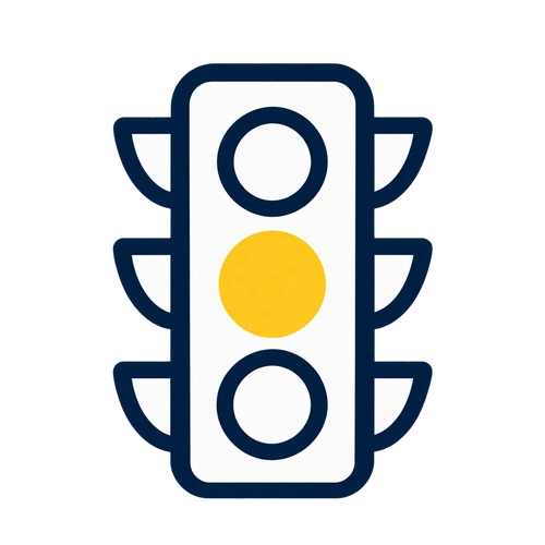Traffic light icon